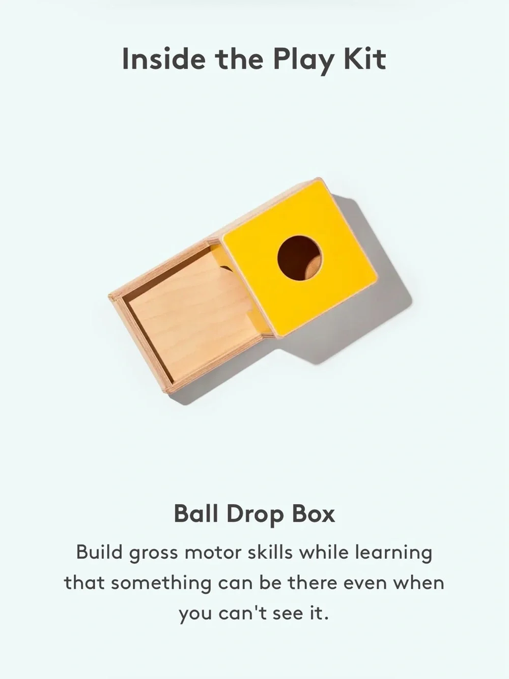 Like New! LOVEVERY Ball Drop Box!